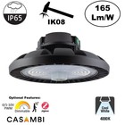 PerformPro High Bay Led Ufo 100w, 4000K Neutraal Wit, 16500 Lumen, IP65, Optioneel: Sensor/Zigbee/Wifi/Casambi, 5 Jaar Garantie