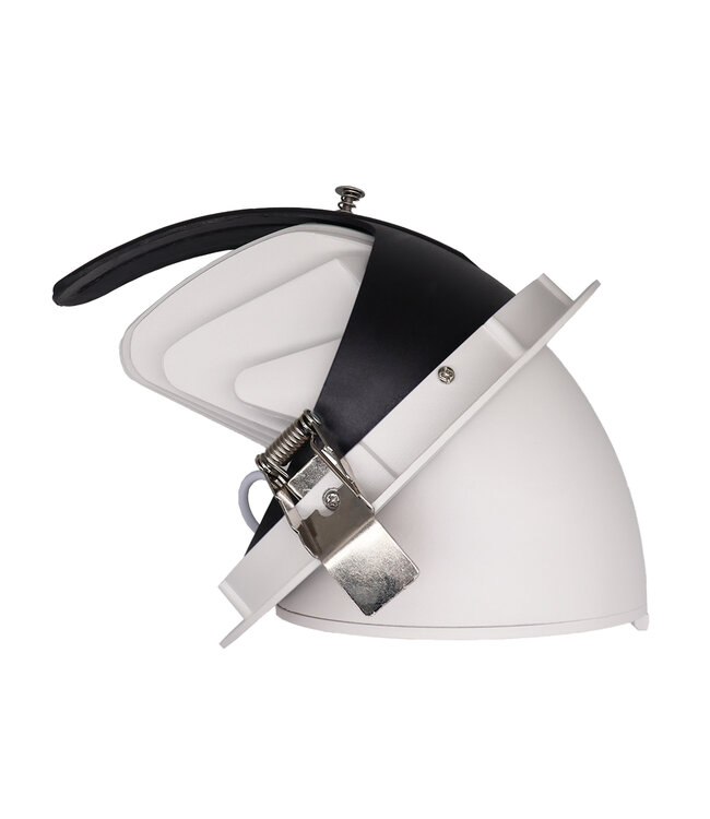 LED Banaanspot 28-44w,  2700-4000 lm, Flikkervrije KGP Driver, Gatmaat 175mm, CRI90, Wit, 5 Jaar Garantie