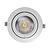 LED Banaanspot 28-44w,  2700-4000 lm, Flikkervrije KGP Driver, Gatmaat 175mm, CRI90, Wit, 5 Jaar Garantie