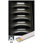 Complete Set LED Trapverlichting - COB LEDS - Met Alu Profiel - 10CM - 320 Leds/M - 4000K Neutraal Wit