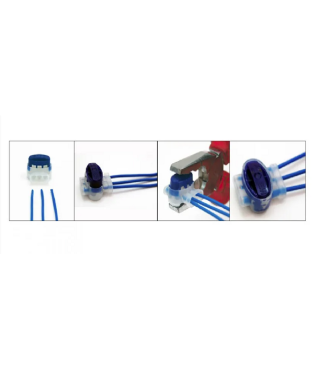 Lasklem IP67 - 3-Voudig - Met Anti-Vochtheidsgel