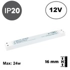 LONG AND SLIM - Led Strip voeding 12V/30W/2,5A, Max: 24w, 3 Jaar Garantie