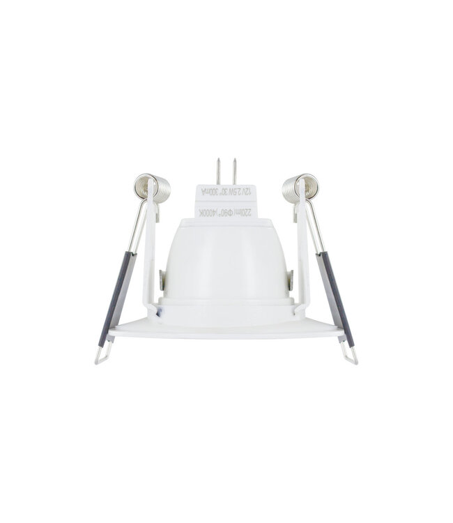 MR11 Led Spot Armatuur Wit, IP65 waterbestendig, Gatmaat 45mm, Alleen geschikt voor 35MM Spots