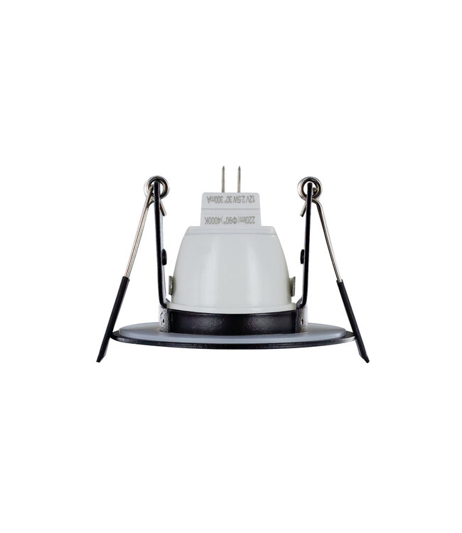 MR11 Led Spot Armatuur Zwart, IP65 waterbestendig, Gatmaat 45mm, Alleen geschikt voor 35MM Spots