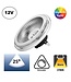 G53 AR111, 10w, 670 Lumen, 12V Ac/Dc, 2700K Warm Wit, 25°, CRI90, Dimbaar, 3 Jaar Garantie