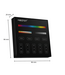 MiBoxer Wandbediening Zwart RGB + CCT (Batterij Versie)