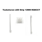 A-Serie Led Strip Connector RGBCCT Led Strips 12MM  (Zonder solderen) | Geschikt voor IP20 en IP65 LED Strips