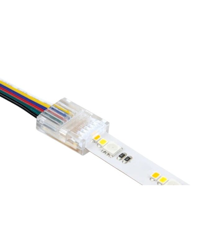 A-Serie Led Strip Connector RGBCCT Led Strips 12MM  (Zonder solderen) | Geschikt voor IP20 en IP65 LED Strips