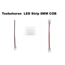 A-Serie Led Strip Connector 8MM COB Led Strips (Zonder solderen) | Geschikt voor IP20 en IP65 LED Strips