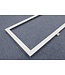 Inbouwframe voor 30x120cm Led Panelen, Wit