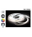 Led Strip ROL 5 Meter COB, 8w/m, 320 led/m, 760Lm/m, 4000K Neutraal wit, CRI90, 12v, IP33, 8mm, 2 Jaar garantie