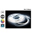 Led Strip ROL 5 Meter COB, 8w/m, 320 led/m, 760Lm/m, 6500K Daglicht wit, CRI90, 12v, IP33, 8mm, 2 Jaar garantie