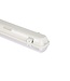 SlimLine LED TL Armatuur 120cm | IP65 | IK08 | Kunststof Sluitclips | Geschikt voor 1 LED Buis
