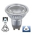 GU10 LED Spot 3w, 240 Lumen, 4000K Neutraal Wit, Glas, Dimbaar, Lichthoek: 60°, 2 Jaar Garantie