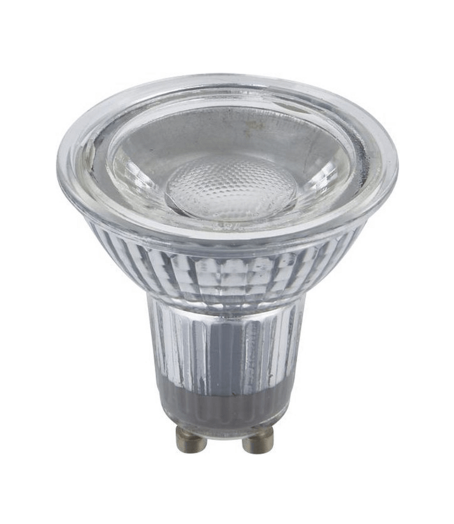 GU10 LED Spot 7w, 560 Lumen, 4000K Neutraal Wit, Glas, Dimbaar, Lichthoek: 60°, 2 Jaar Garantie