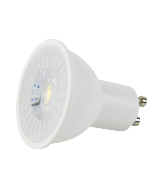GU10 LED Spot WIT 5w, 400 Lumen, 3000K Warm Wit, Dimbaar, Lichthoek: 60°, 2 Jaar Garantie