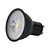 GU10 LED Spot ZWART 7w, 560 Lumen, 2700K Warm Wit, Dimbaar, Lichthoek: 60°, 2 Jaar Garantie