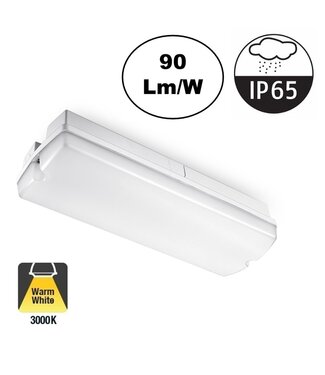 Galerij / Portiek LED verlichting 4w, 360 Lumen, 3000K Warm Wit,  IP65, 2 Jaar Garantie