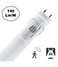 Sensor Led Buis 150cm, 25w, 4000K Neutraal Wit, 3500 Lumen (140Lm/w), Microwave Bewegingssensor, 3 Jaar Garantie