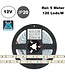 ECO Led Strip ROL 5 Meter 2835SMD, 9,6w/m, 120 led/m, 1080Lm/m, 6500K Daglicht Wit, 12v, IP20, 8mm, 2 Jaar garantie