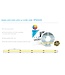 Premium Led Strip ROL 5 Meter COB, CRI90, 10w/m, 528 led/m, 900Lm/m, 4000K Neutraal wit, 24v, IP65, 10mm, 3 Jaar garantie