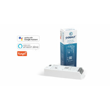 Cobalt Smart Wifi LED Strip Controller 12v (180w) - 24v (360w), Single / CCT/ RGB/ RGBW/ RGBCCT LED Strips (5in1), Werkt via TUYA App / Google Assistant / Amazon Alexa