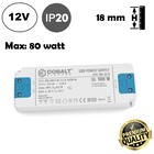 Cobalt Premium Led Strip voeding 12V/100W/8,33A, Max: 80w, Afm:160x58x18 mm, 3 Jaar Garantie