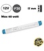 Cobalt LongSlim Premium Led Strip voeding 12V/75W/6,25A, Max: 60w, Afm:304,6x30x16,7 mm, 3 Jaar Garantie