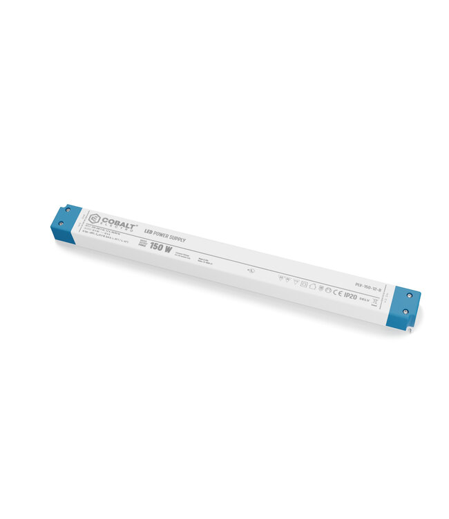 Cobalt LongSlim Premium Led Strip voeding 12V/150W/12,5A, Max: 120w, Afm:360x32x24 mm, 3 Jaar Garantie