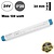 Cobalt LongSlim Premium Led Strip voeding 24V/150W/6,25A, Max: 120w, Afm:360x32x24 mm, 3 Jaar Garantie