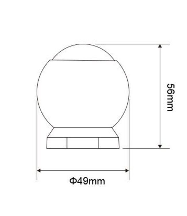 Miboxer Draadloze PIR Opbouw Bewegingssensor | Werkt op 2.4Ghz | IP54
