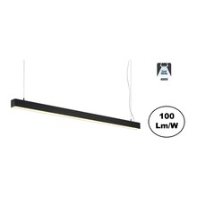 UITVERKOOP: Led Linear Lamp 120cm, 30w, 3000 Lumen (100lm/w), 4000K Neutraal wit, Zwartkleurige Behuizing
