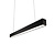 Led Linear Lamp 120cm, 30w, 3000 Lumen (100lm/w), 3000K Warm wit, Zwartkleurige Behuizing, 3 Jaar Garantie