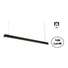 Led Linear Lamp 150cm, 40w, 4000 Lumen (100lm/w), 4000K Neutraal wit, Zwartkleurige Behuizing, 3 Jaar Garanti