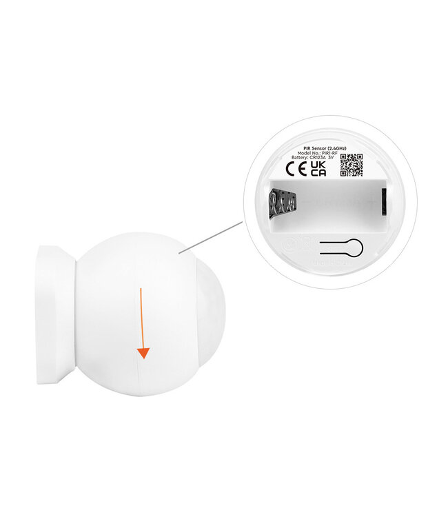 Zigbee Miboxer Draadloze PIR Opbouw Bewegingssensor | Werkt op Zigbee3.0 | IP54