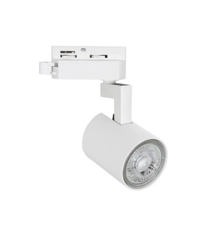 1 Fase Rail Spot Compact | GU10 Fitting |Witkleurige behuizing