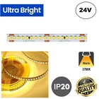 Prime High Lumen Led Strip ROL 5 Meter, 17,5w/m, 192 led/m, 2800Lm/m (160lm/w), 2700K Warm wit, 24v, CRI80, IP20, 10mm, 3 Jaar garantie