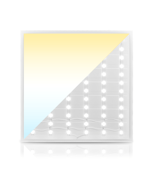 Miboxer Backlite Led Paneel 60x60cm, 40w, CCT, 2.4Ghz, Stekkerklaar, 3 Jaar Garantie