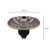 GU10 AR111 LED Spot 12w Zwart, 960 Lumen, 2700K Warm Wit, 24°, Dimbaar, 2 Jaar Garantie