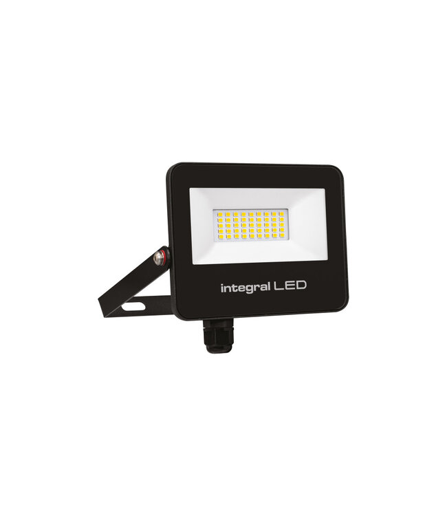 Slim2 LED Floodlight 30w, 3000 Lumen (100lm/w), 4000K Neutraal Wit, IP67, IK08, 3 Jaar Garantie