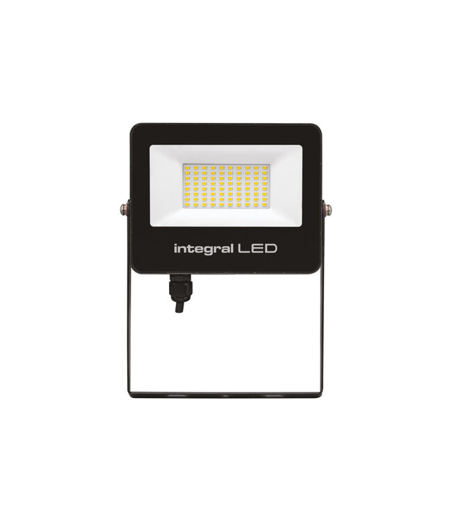 Slim2 LED Floodlight 50w, 5000 Lumen (100lm/w), 4000K Neutraal Wit, IP67, IK08, 3 Jaar Garantie