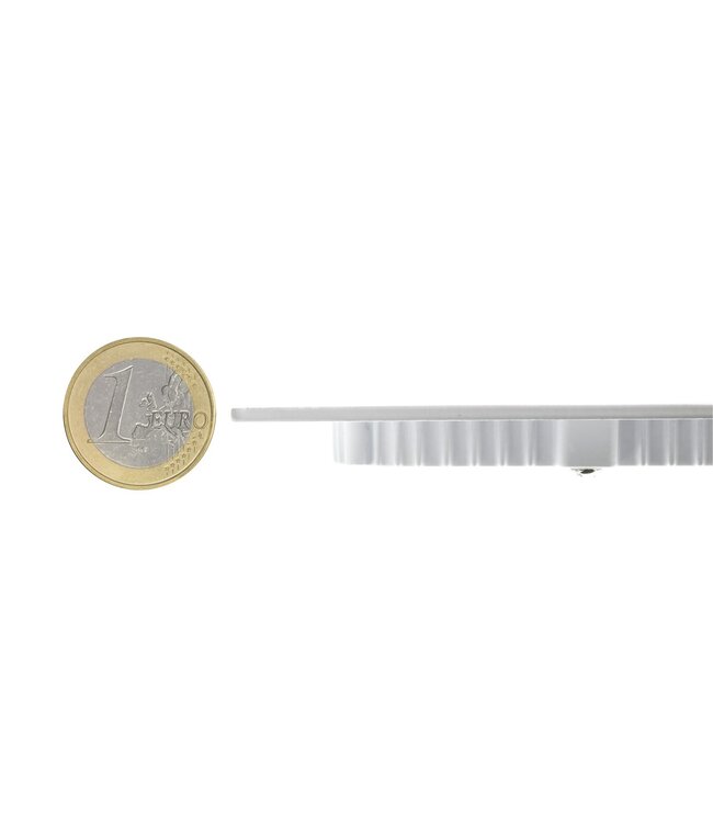 LED Downlighter Slim-U 3w, 270 Lumen, Wit, Aluminium Body, Stekkerklaar, Gatmaat Φ75mm, 2 Jaar Garantie