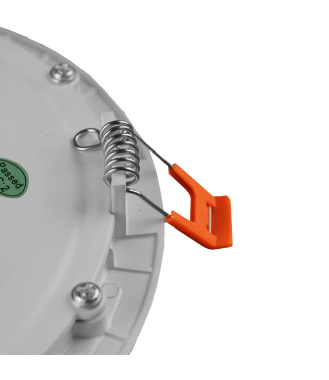 LED Downlighter Slim-U 12w, 1080 Lumen, Wit, Aluminium Body, Stekkerklaar, Gatmaat Φ160mm, 2 Jaar Garantie