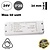 ECOPAC TRIAC Dimming Led Strip voeding 24V/60W/2,5A, Max: 50w, Dimbaar, Afm:178x61x24mm, 2 Jaar Garantie