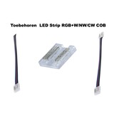 Led Strip Connector COB RGBW/NW/CW Led Strips 12MM  (Zonder solderen) | Geschikt voor IP20 COB LED Strips