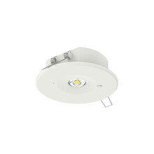 LED Nood Downlighter RES, 1w, 150 lumen, gatmaat Ø75 mm gatmaat, 2 Jaar Garantie