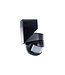 4-IN-1 Opbouw Bewegingsmelder Zwart, 180 en 360 graden, Detectierange: 12 Meter, Max. 2000w, IP54, 2 Jaar Garantie