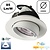 LED Banaanspot 40w, CCT (2700K/3000K/4000K), 3400 lm (85lm/w), Gatmaat 180mm, Wit, 3 Jaar Garantie