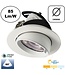 LED Banaanspot 40w, CCT (2700K/3000K/4000K), 3400 lm (85lm/w), Gatmaat 180mm, Wit, 3 Jaar Garantie