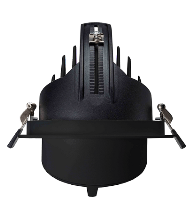 Reserveer: LED Banaanspot 30w, CCT (2700K/3000K/4000K), 2700 lm (90lm/w), Gatmaat 145mm, Zwart, 3 Jaar Garantie